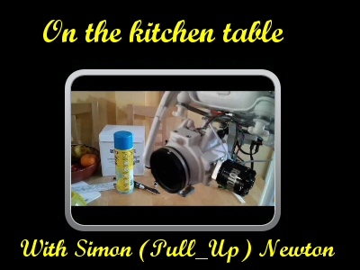 At the kitchen table with Simon